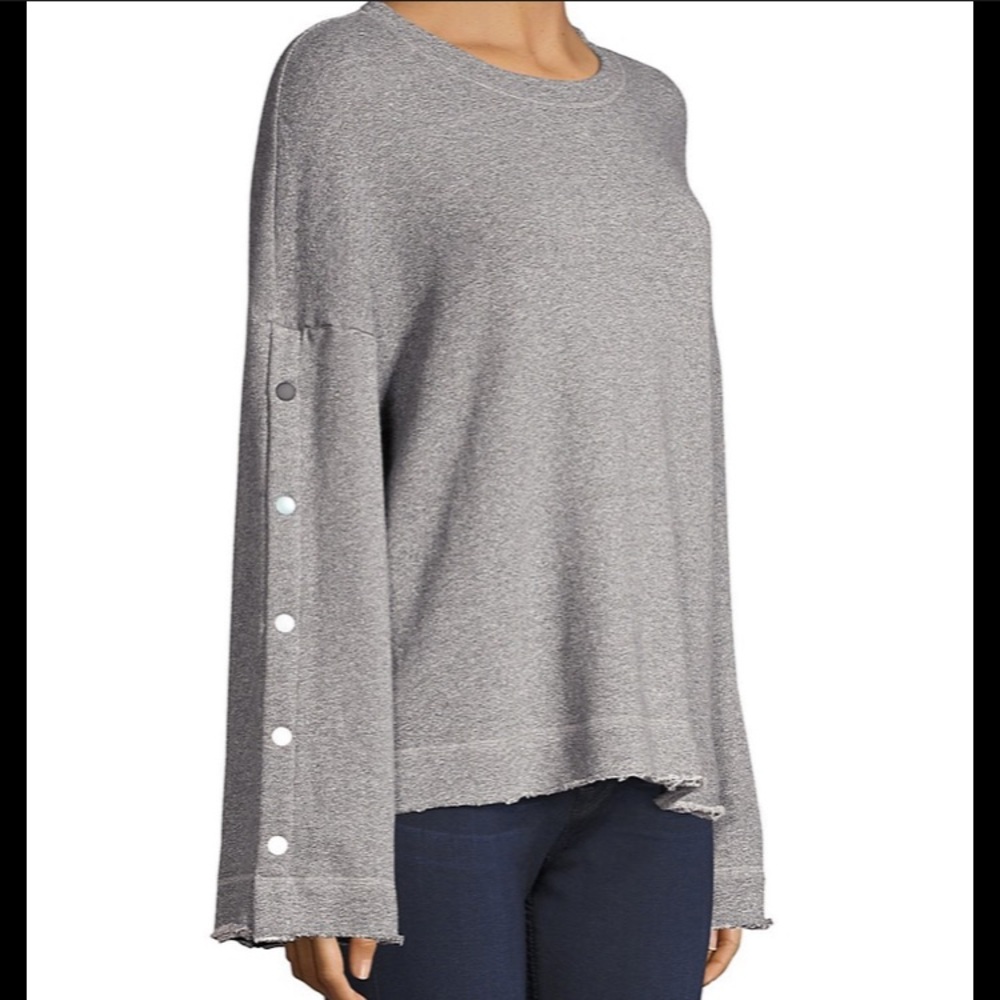 Splendid Flare Sleeve Sweatshirt